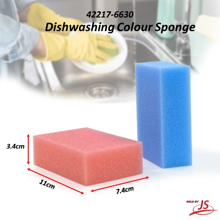 Dishwashing Colour Sponge